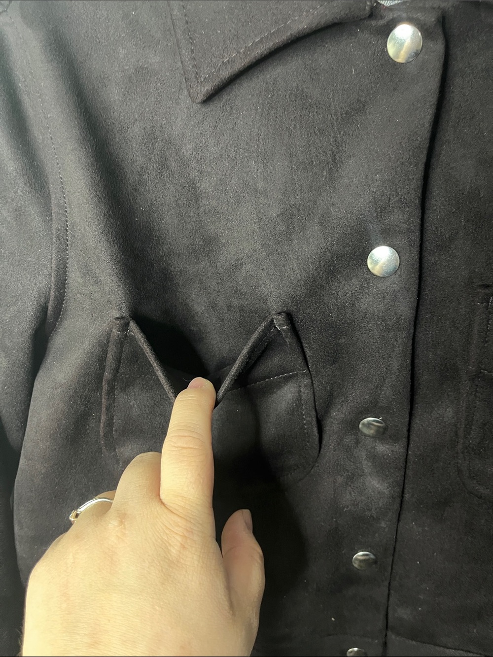 Universal Thread Faux Suede Jacket - Picture 2 of 7